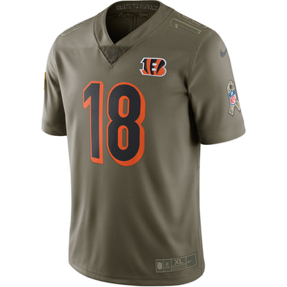 Cincinnati Bengals A.j. Limited Salute To Service Green Football Jersey product image