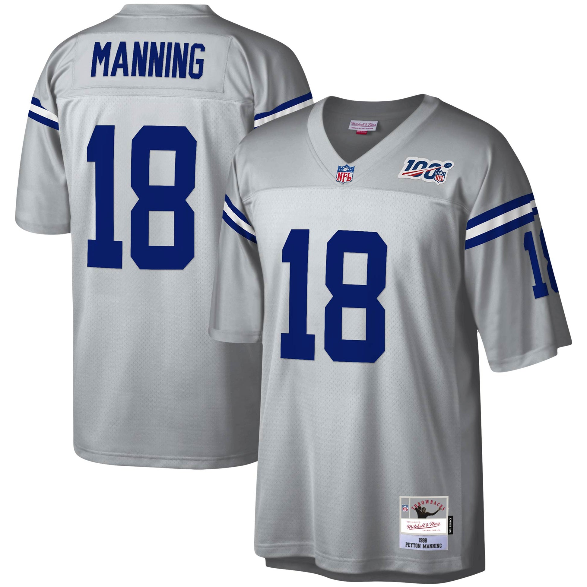 Indianapolis Colts Peyton Manning Legacy Football Jersey product image