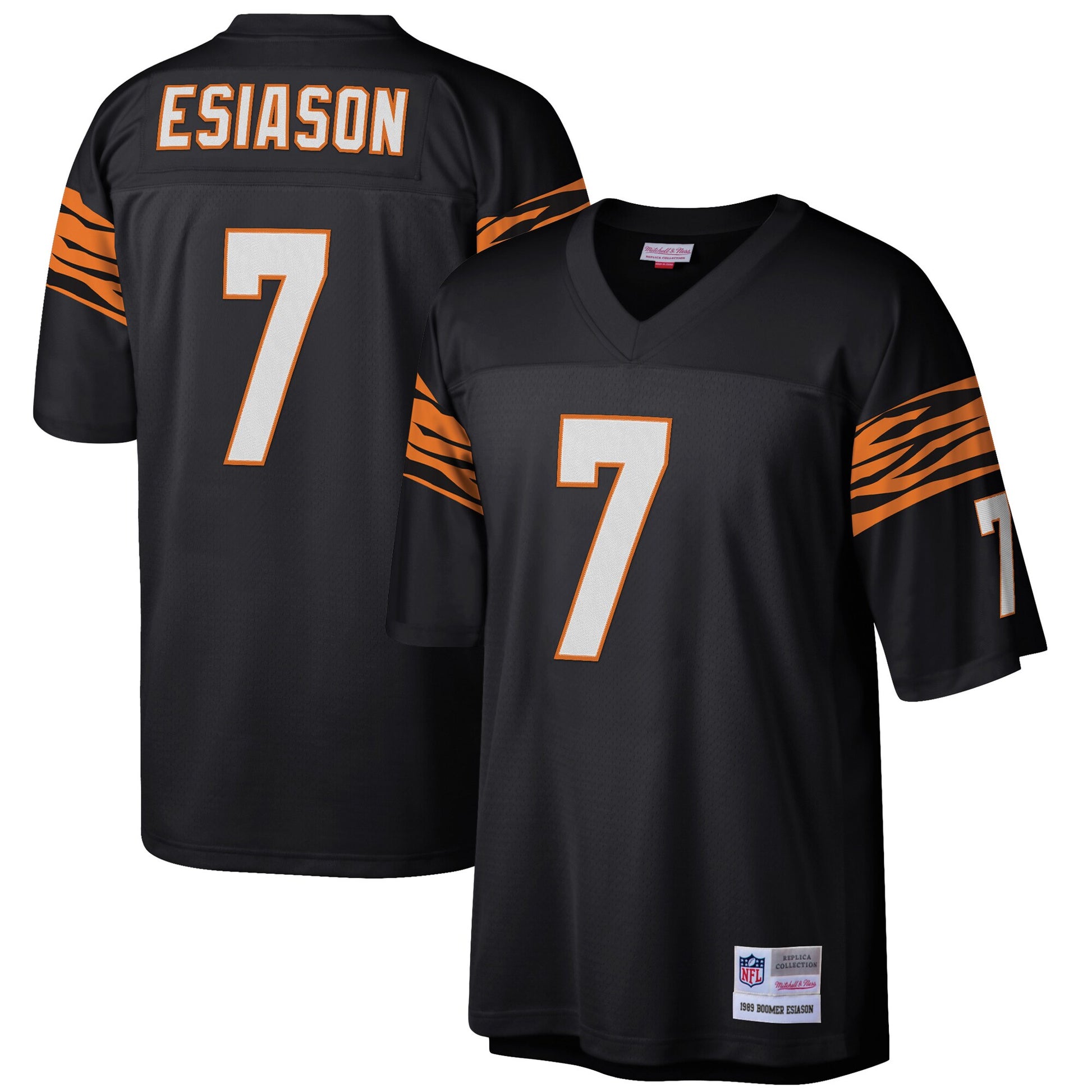 Cincinnati Bengals Boomer Esiason Legacy Black Football Jersey product image