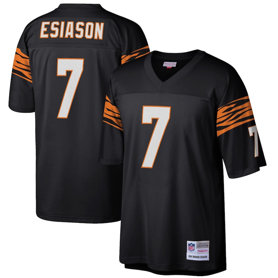 Cincinnati Bengals Boomer Esiason Legacy Black Football Jersey product image