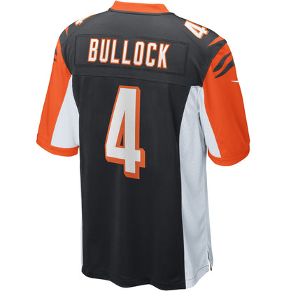 Cincinnati Bengals Randy Bullock Game Black Football Jersey product image