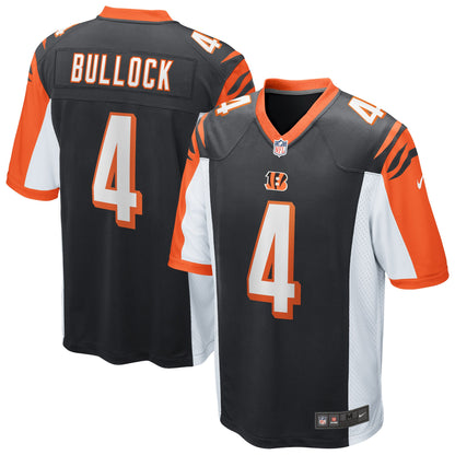 Cincinnati Bengals Randy Bullock Game Black Football Jersey product image