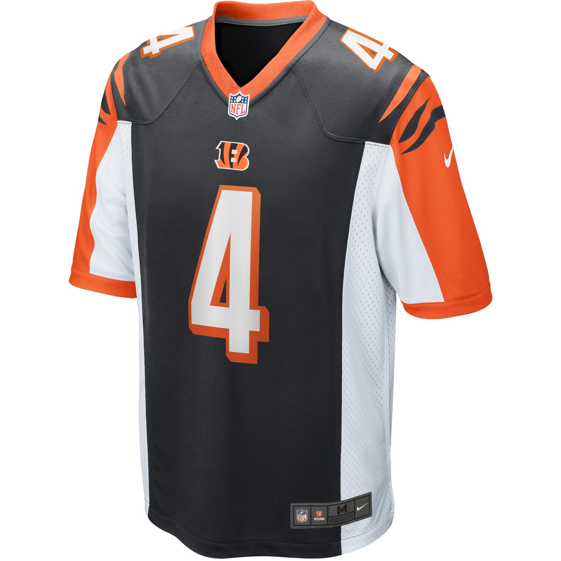 Cincinnati Bengals Randy Bullock Game Black Football Jersey product image