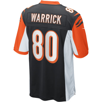 Cincinnati Bengals Peter Warrick Game Black Football Jersey product image