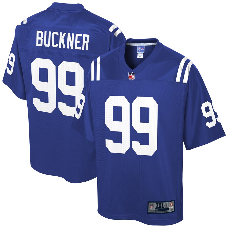 Indianapolis Colts Deforest Buckner Pro Line Big & Tall Royal Football Jersey product image
