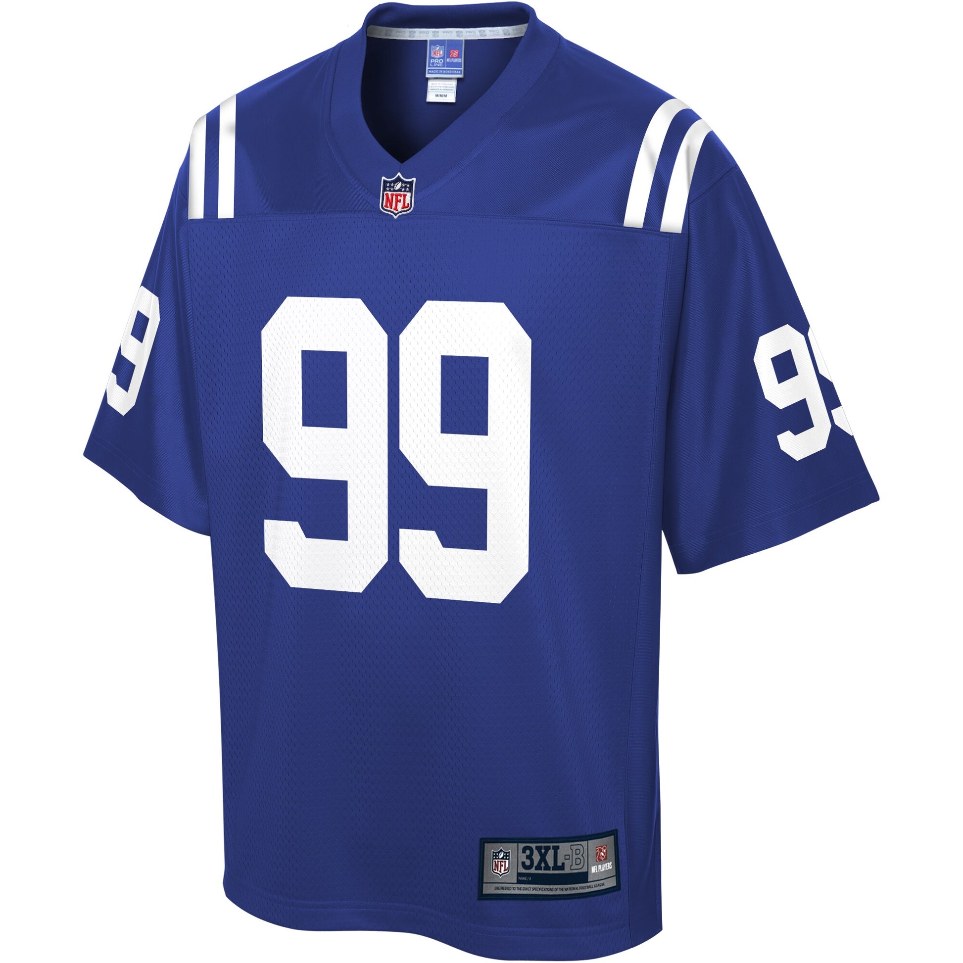 Indianapolis Colts Deforest Buckner Pro Line Big & Tall Royal Football Jersey product image