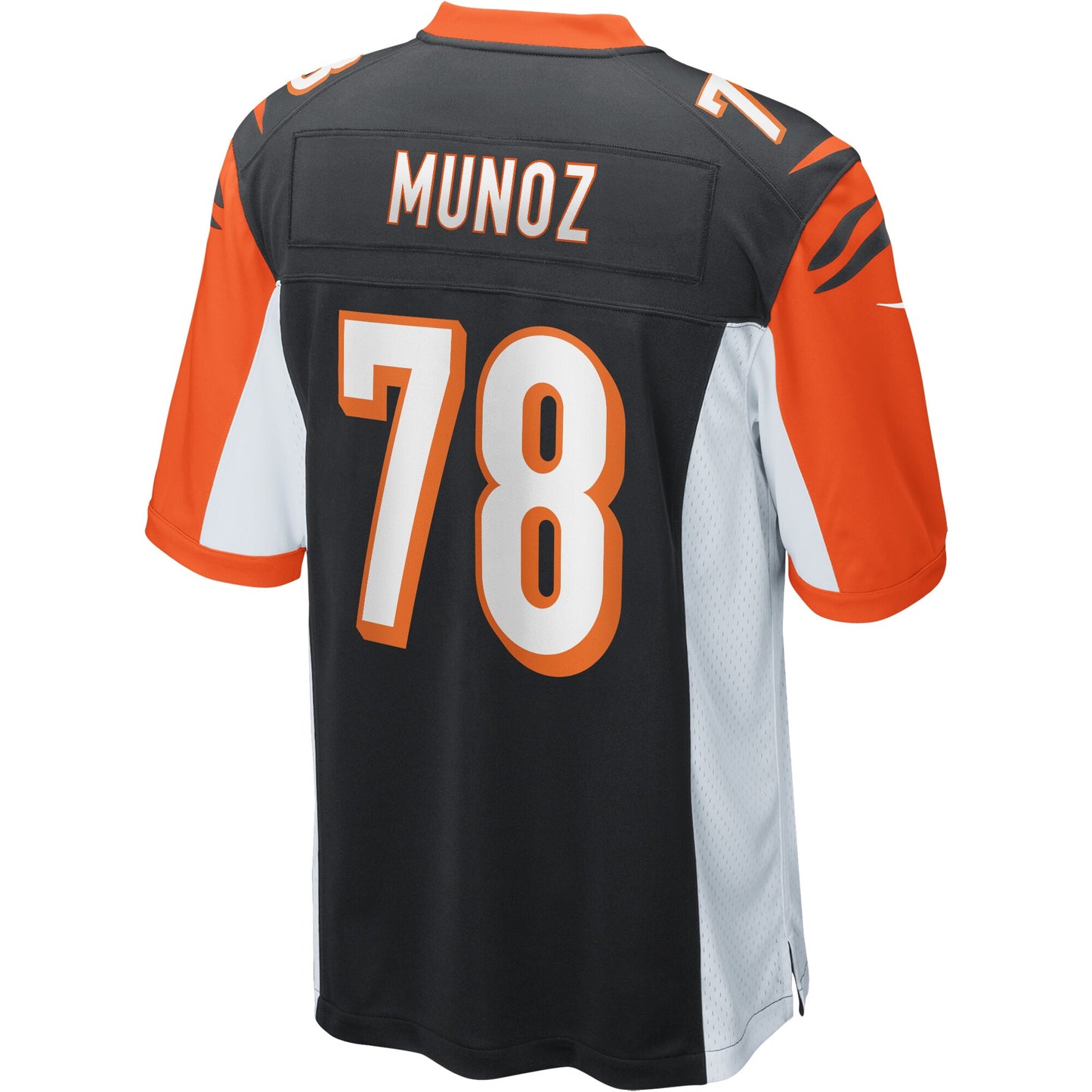 Cincinnati Bengals Anthony Munoz Game Black Football Jersey product image