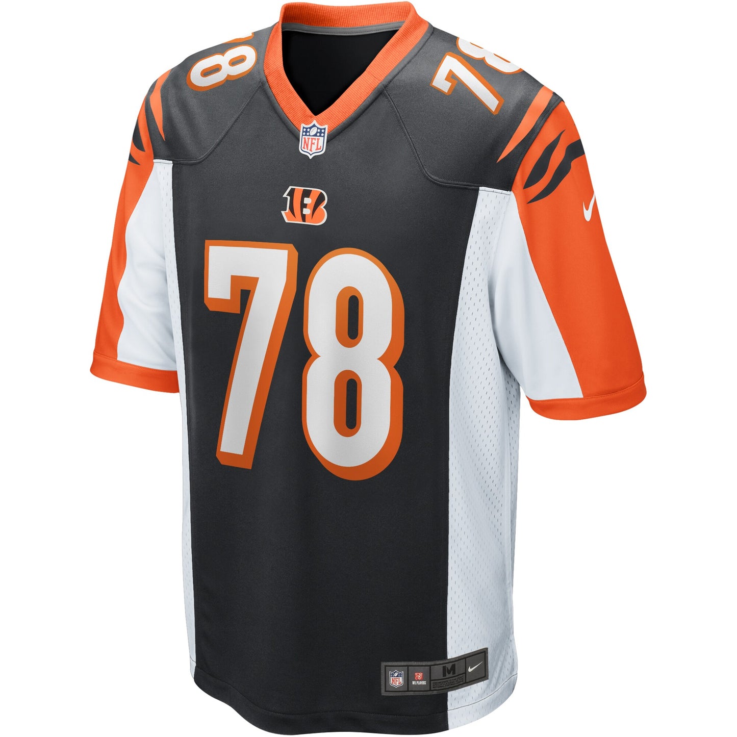 Cincinnati Bengals Anthony Munoz Game Black Football Jersey product image