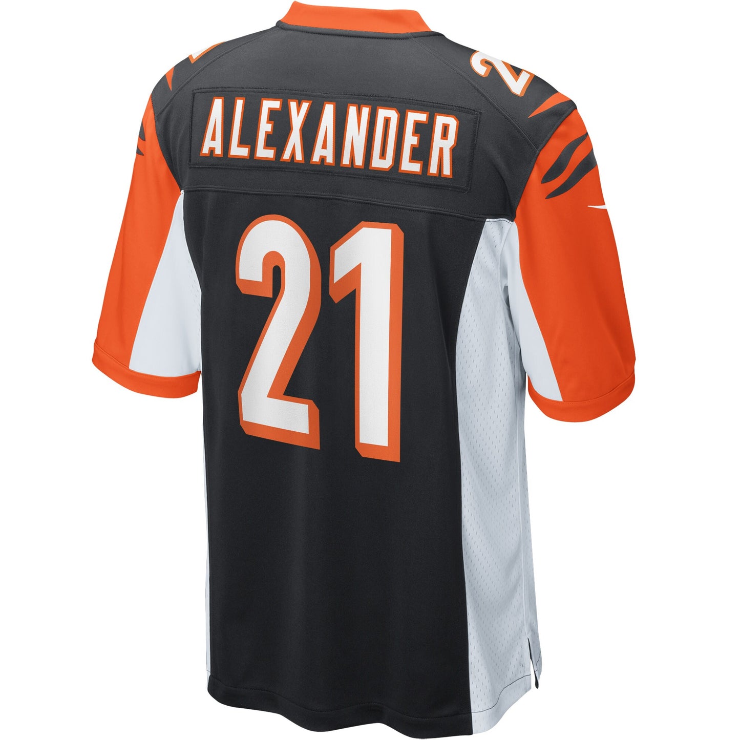 Cincinnati Bengals Mackensie Alexander Game Black Football Jersey product image