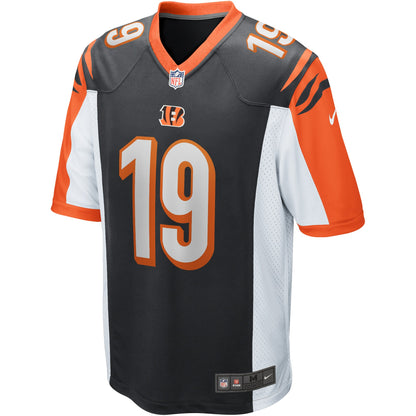 Cincinnati Bengals Auden Tate Game Black Football Jersey product image