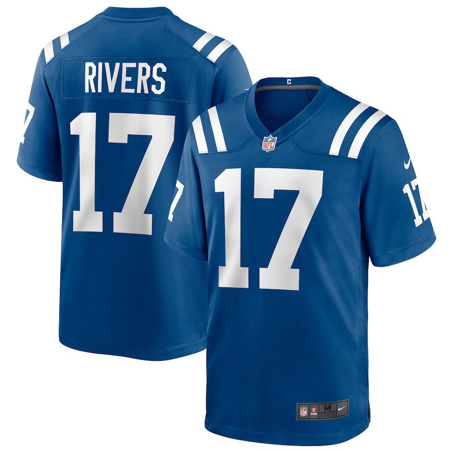 Indianapolis Colts Philip Rivers Game Royal Football Jersey product image