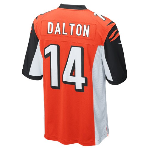 Cincinnati Bengals Andy Dalton Alternate Game Orange Football Jersey product image