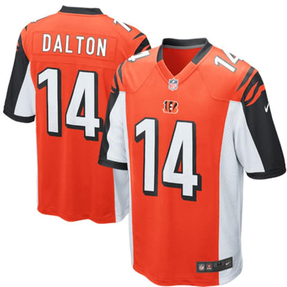 Cincinnati Bengals Andy Dalton Alternate Game Orange Football Jersey product image