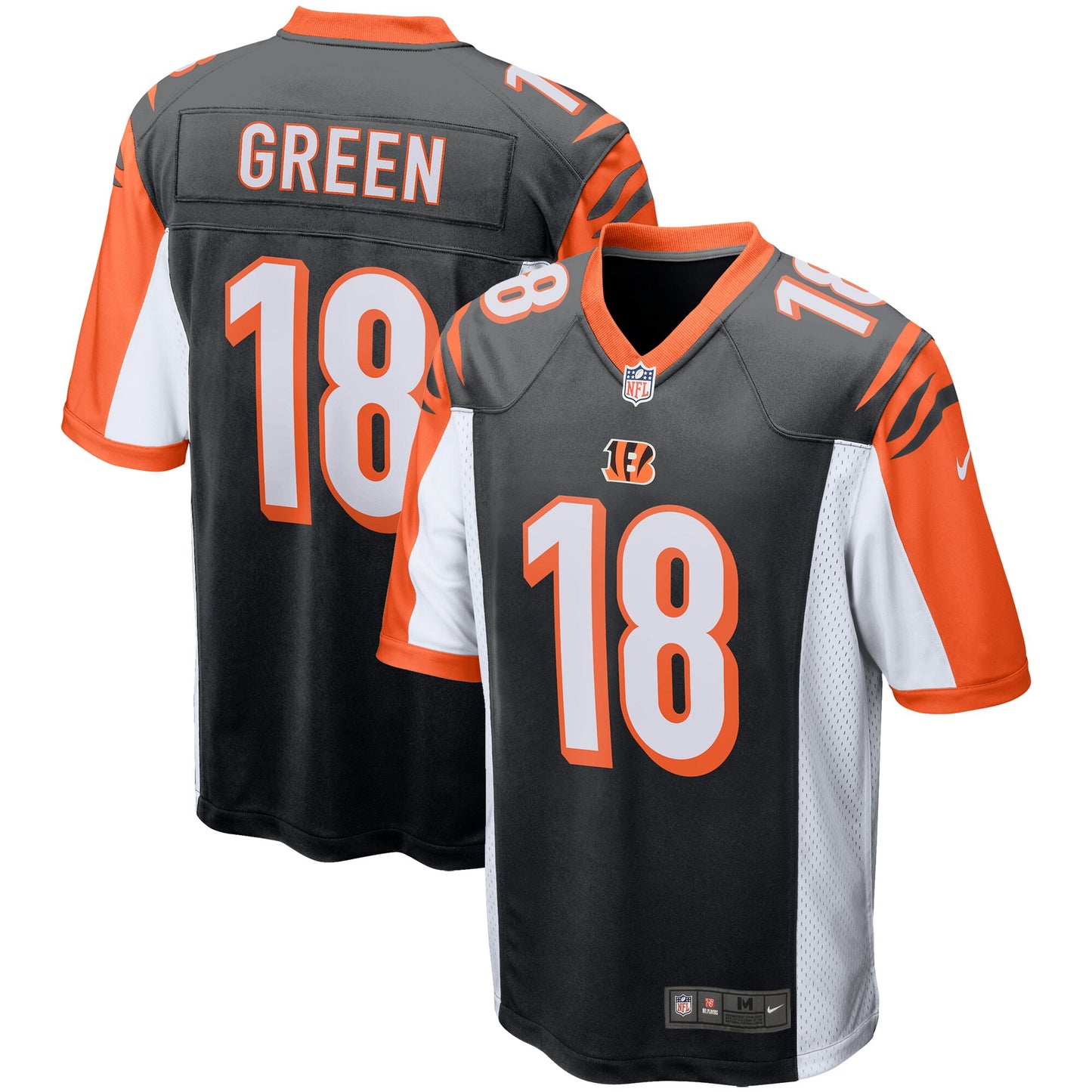 Cincinnati Bengals A.j. Game Black Football Jersey product image