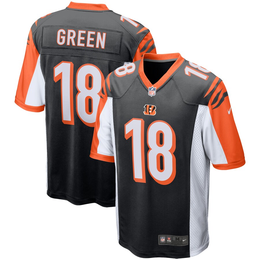 Cincinnati Bengals A.j. Game Black Football Jersey product image