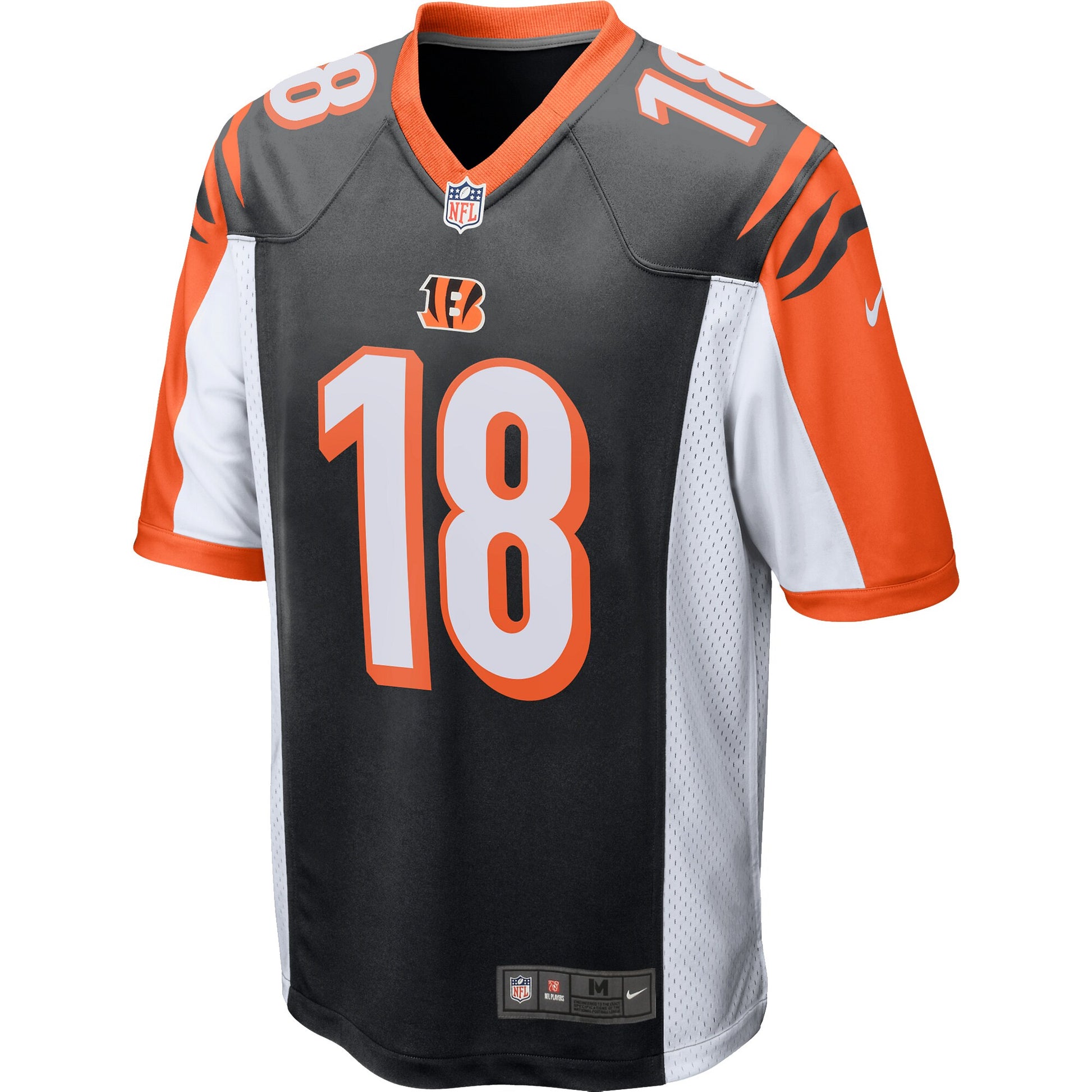 Cincinnati Bengals A.j. Game Black Football Jersey product image