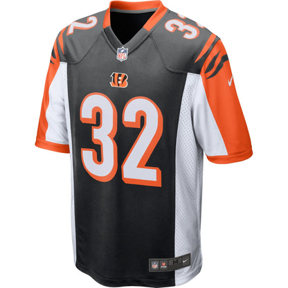 Cincinnati Bengals Jeremy Hill Game Black Football Jersey product image