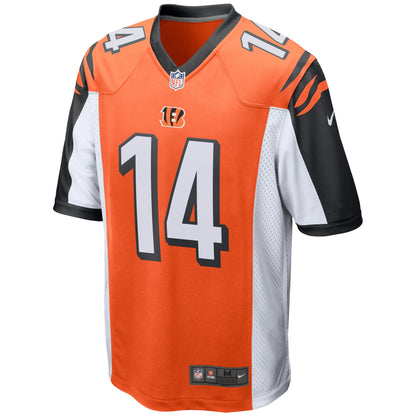 Cincinnati Bengals Andy Dalton Game Orange Football Jersey product image