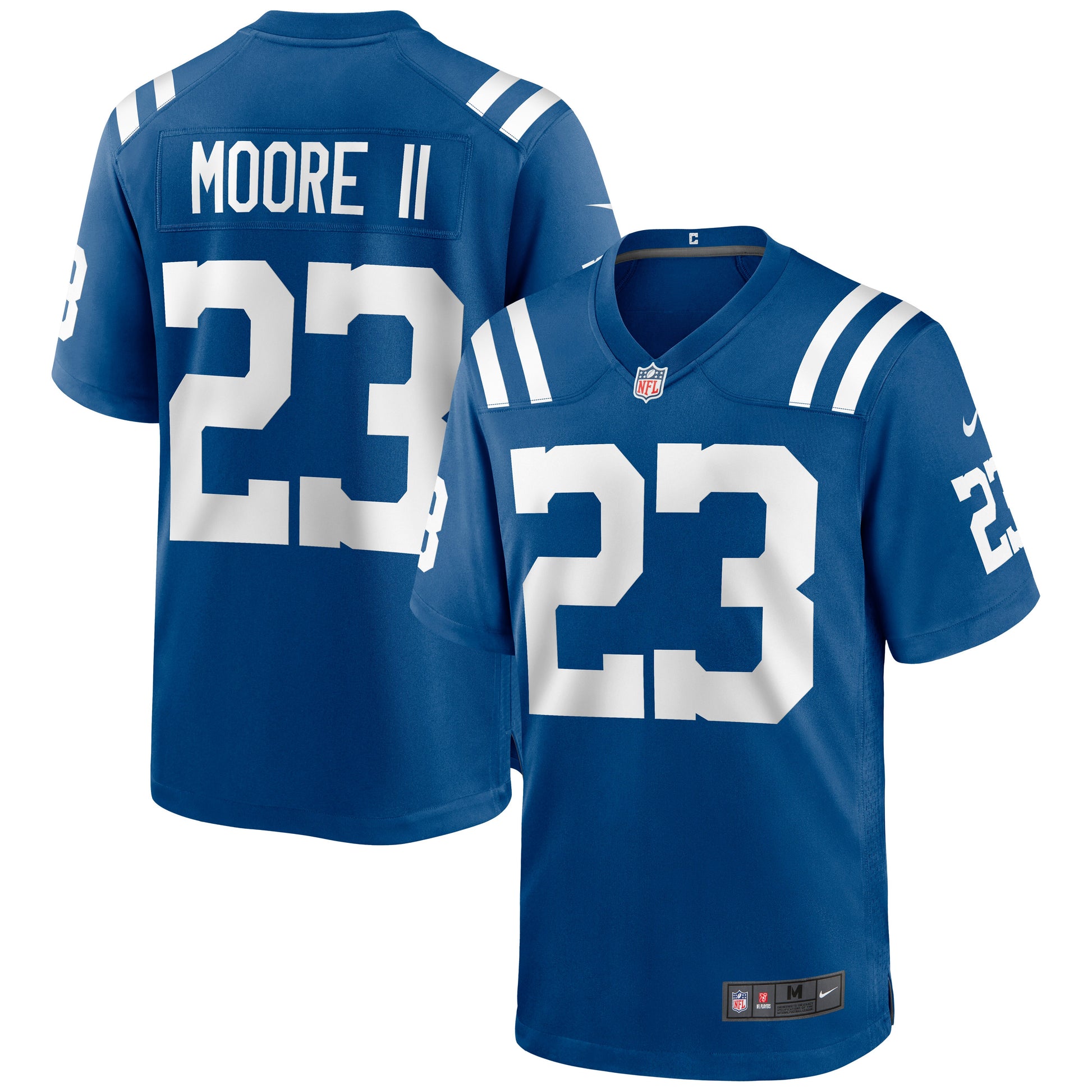 Indianapolis Colts Kenny Moore Game Royal Football Jersey product image