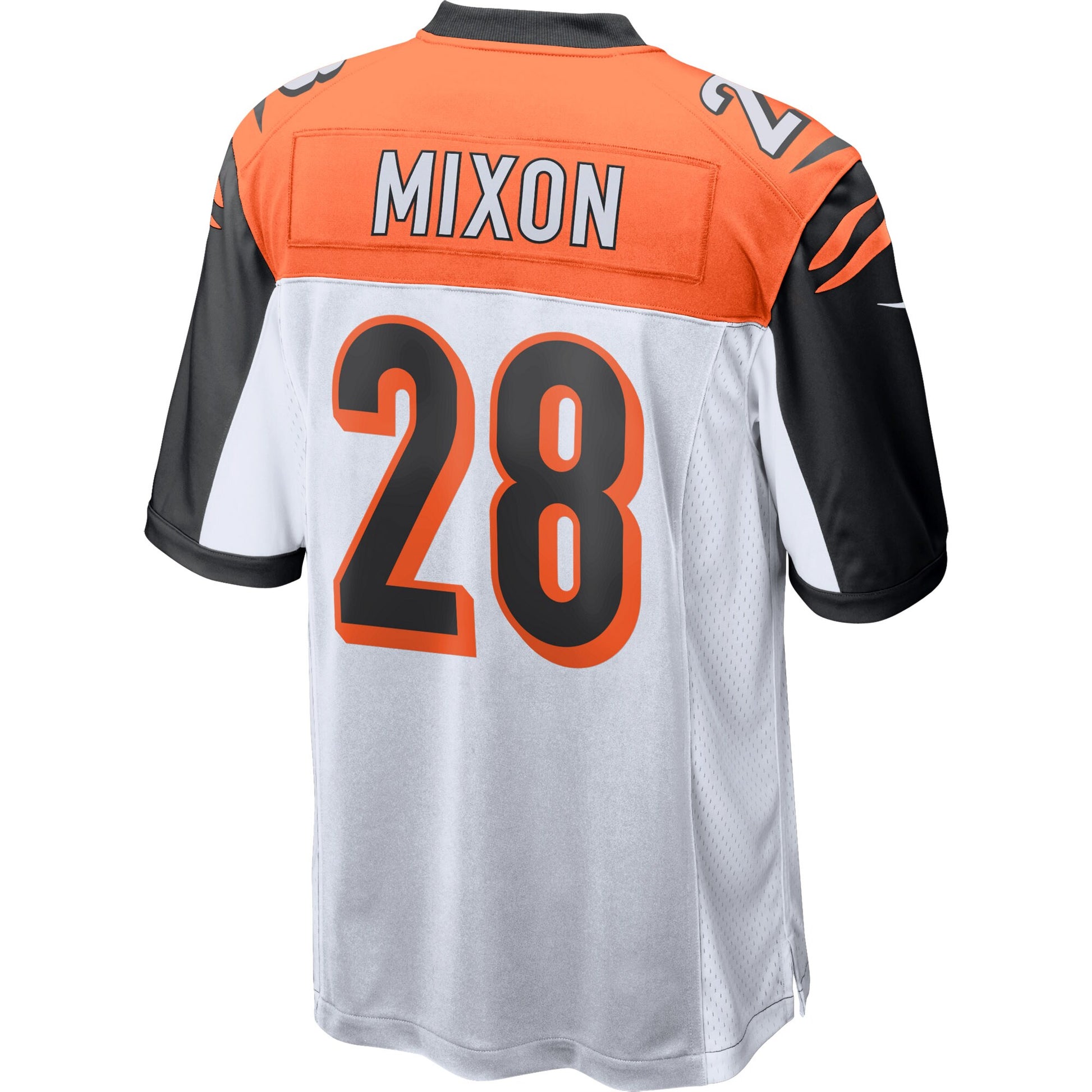Cincinnati Bengals Joe Mixon Game White Football Jersey product image