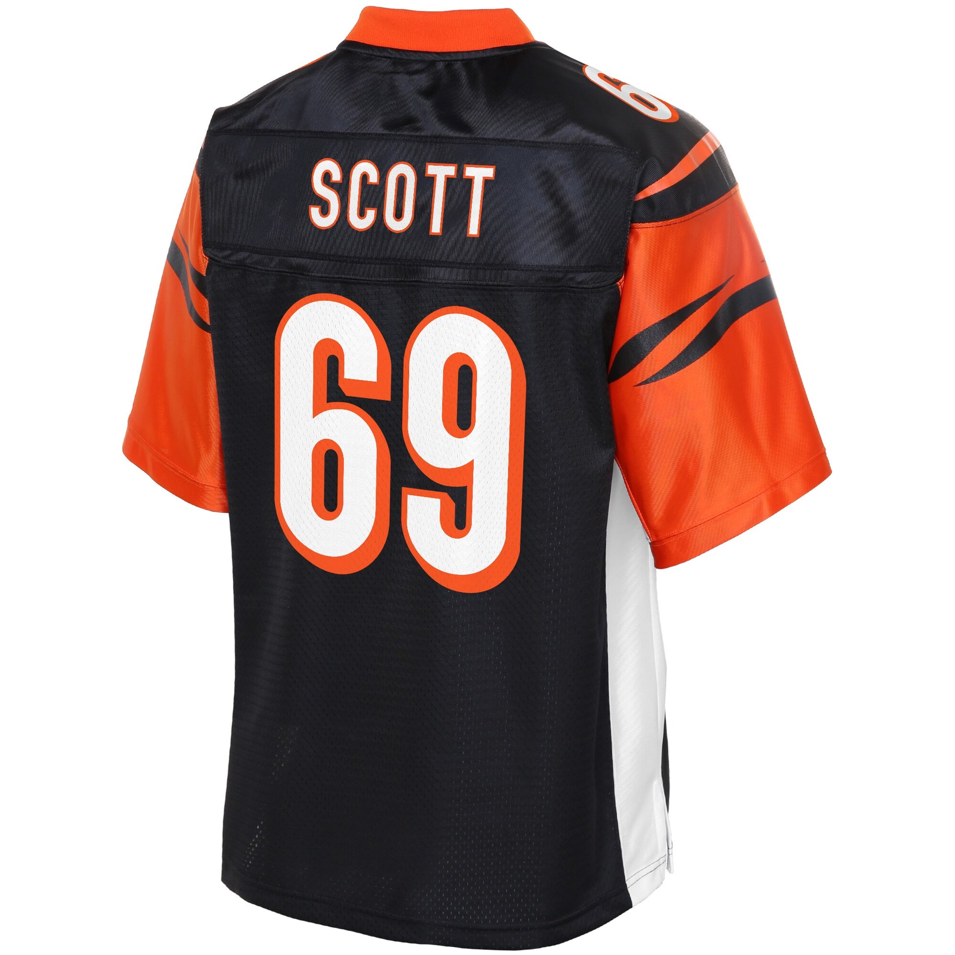 Cincinnati Bengals Niles Scott Pro Line Big & Tall Black Football Jersey product image