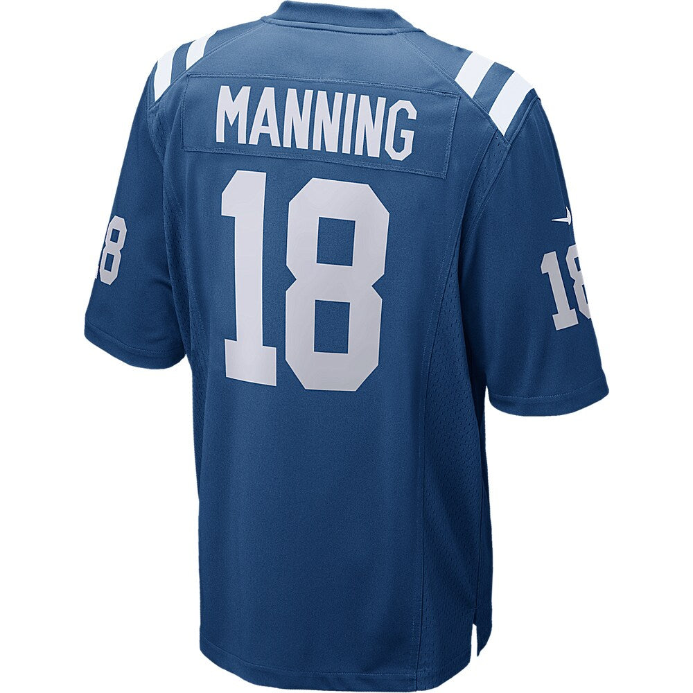 Indianapolis Colts Peyton Manning Game Royal Football Jersey product image