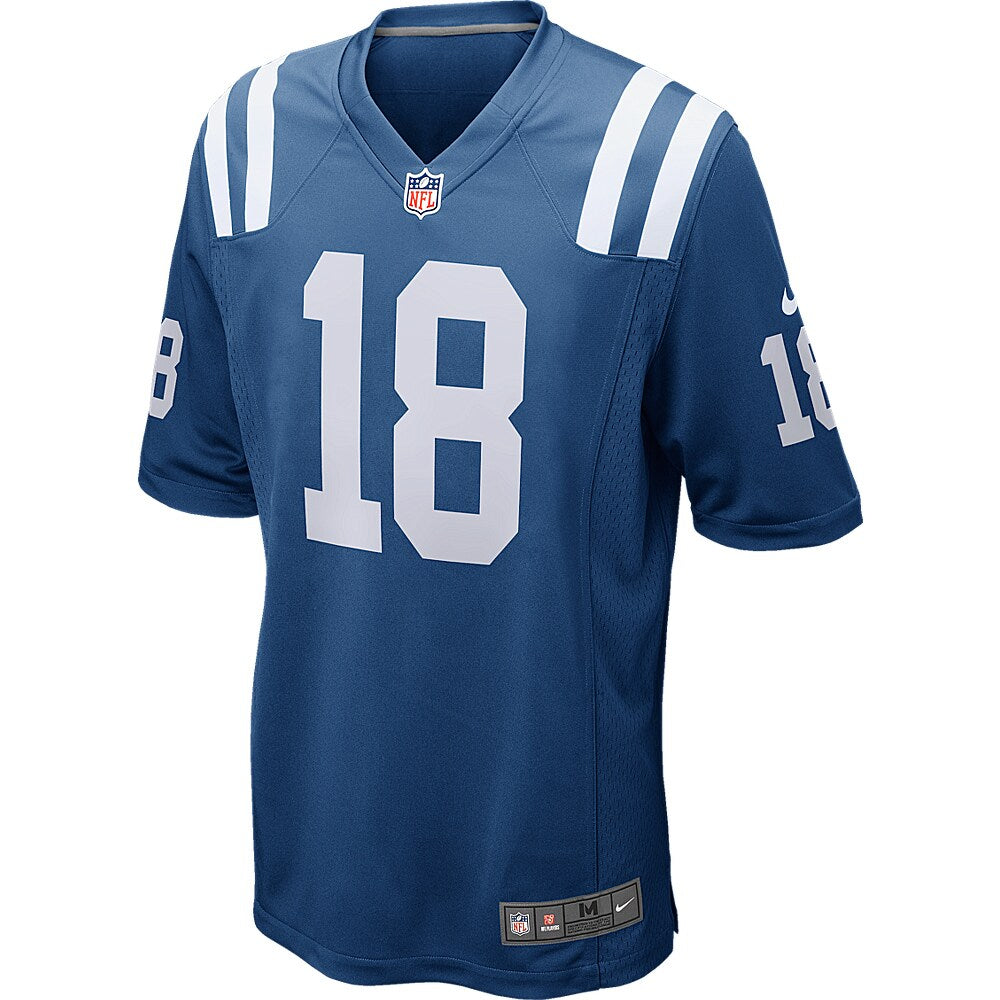 Indianapolis Colts Peyton Manning Game Royal Football Jersey product image