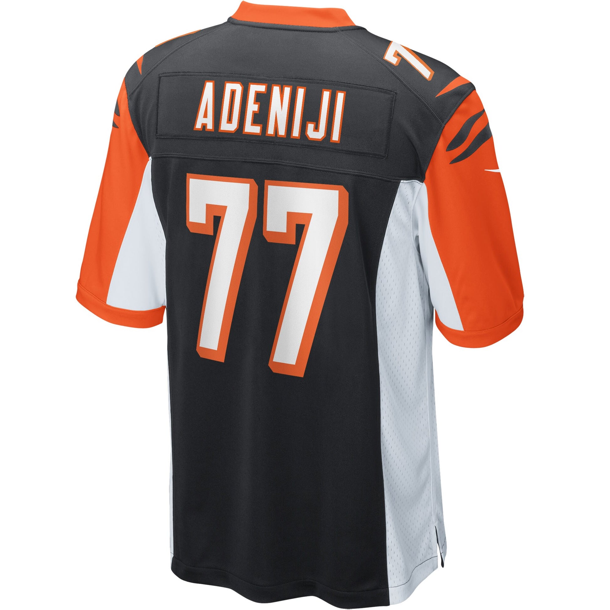 Cincinnati Bengals Hakeem Adeniji Game Black Football Jersey product image