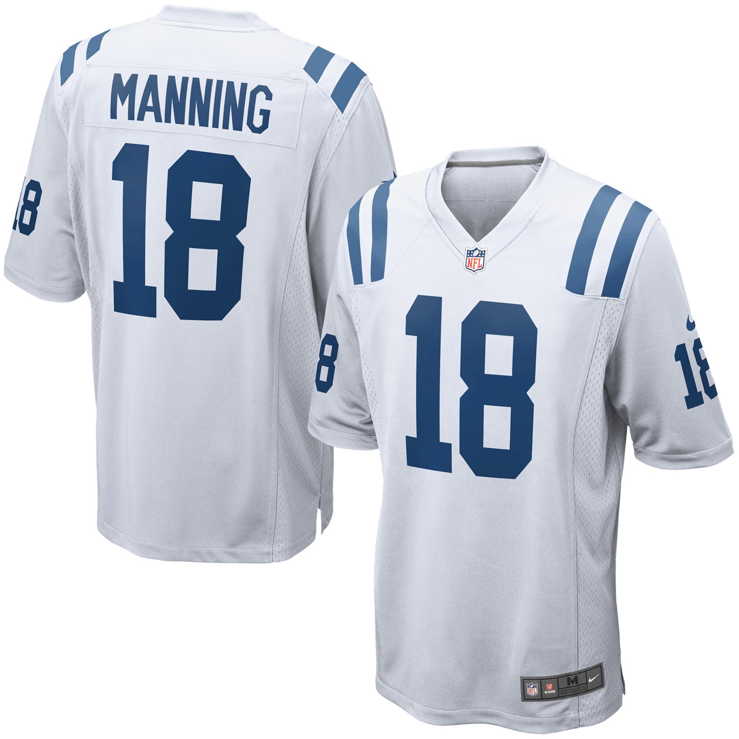 Indianapolis Colts Peyton Manning Game White Football Jersey product image