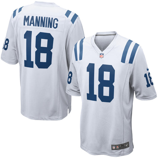 Indianapolis Colts Peyton Manning Game White Football Jersey product image