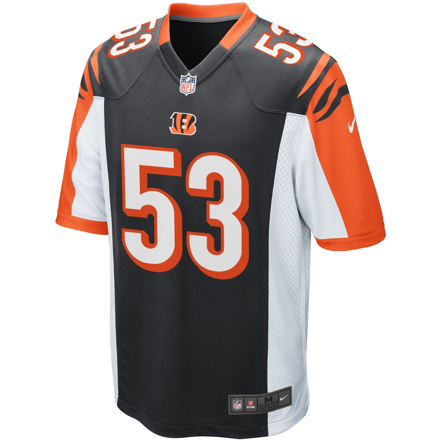 Cincinnati Bengals Billy Price Game Black Football Jersey product image