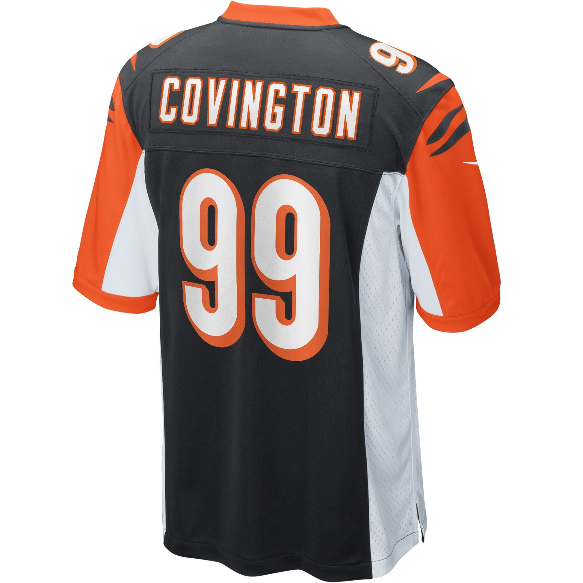 Cincinnati Bengals Christian Covington Game Black Football Jersey product image