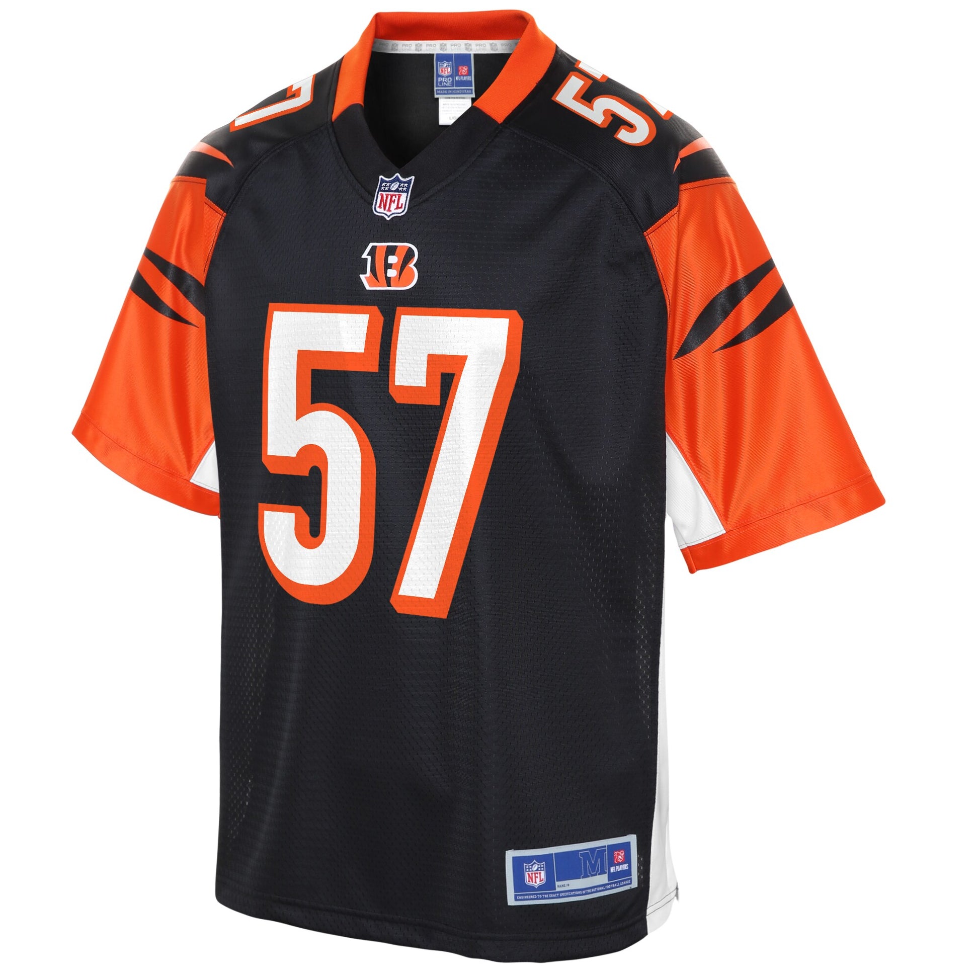Cincinnati Bengals Germaine Pratt Pro Line Black Football Jersey product image