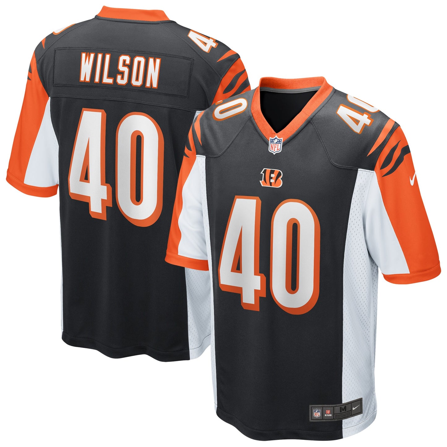 Cincinnati Bengals Brandon Wilson Game Black Football Jersey product image