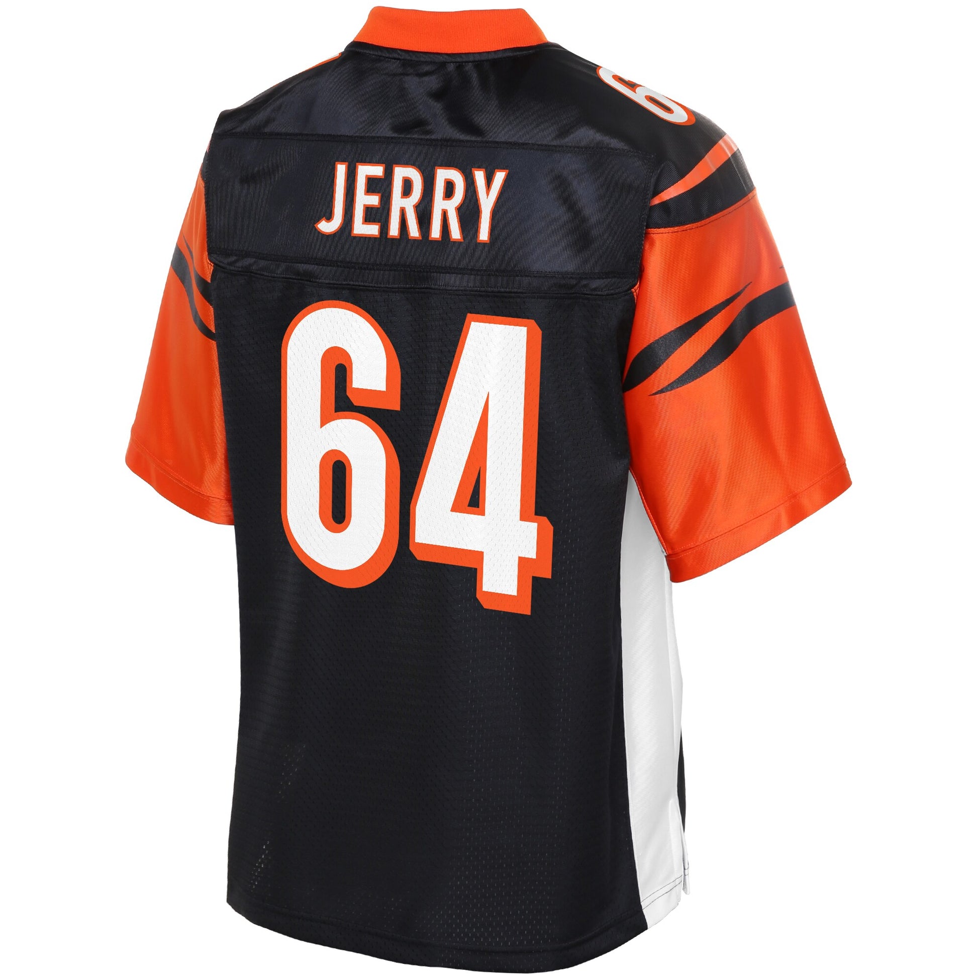 Cincinnati Bengals John Jerry Pro Line Black Football Jersey product image