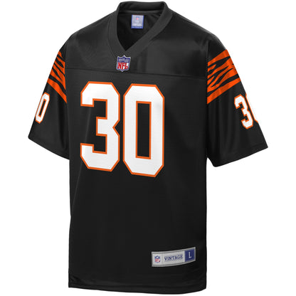 Cincinnati Bengals Ickey Woods Pro Line Black Football Jersey product image