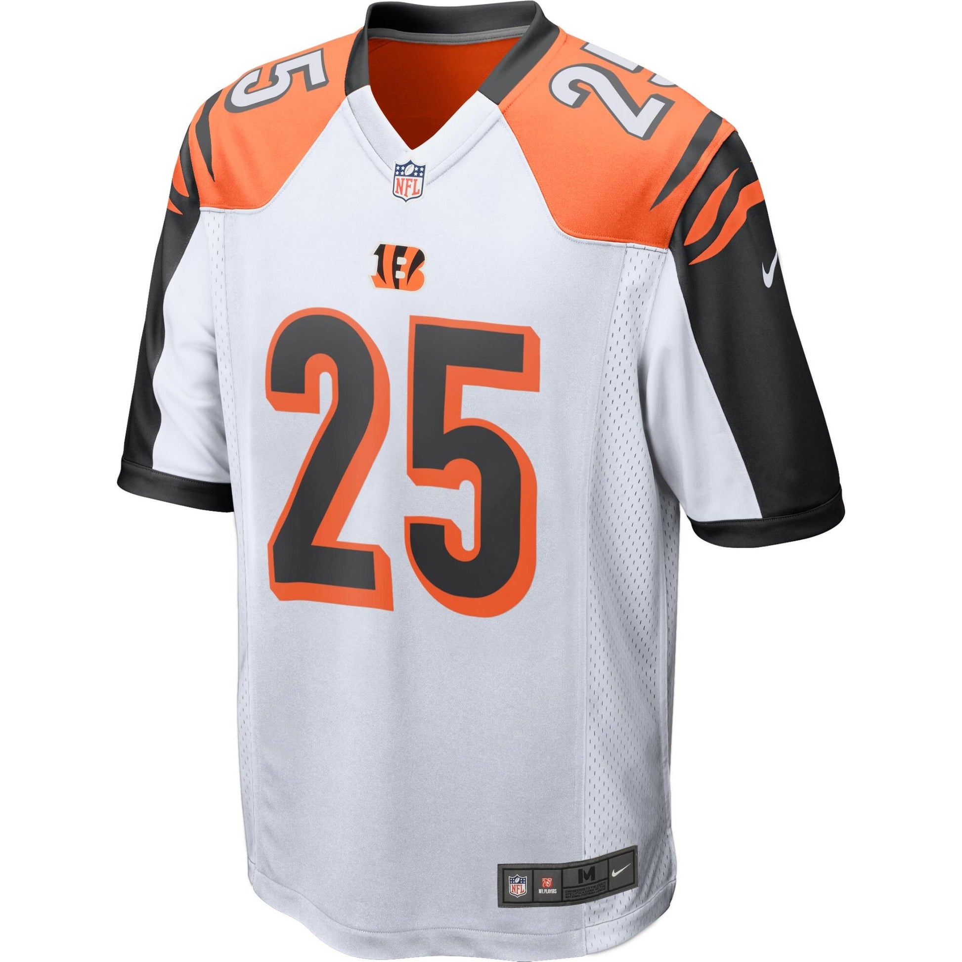 Cincinnati Bengals Giovani Bernard Game White Football Jersey product image