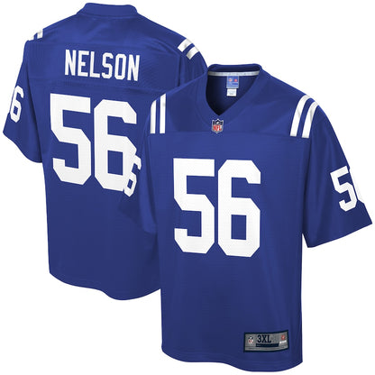 Indianapolis Colts Quenton Nelson Pro Line Big & Tall Royal Football Jersey product image