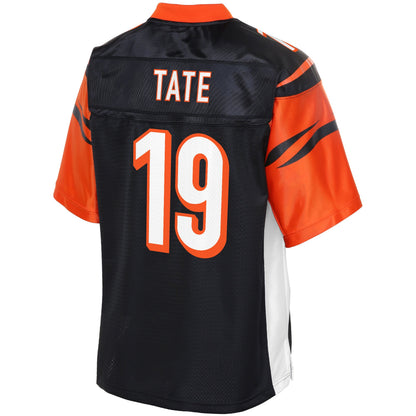 Cincinnati Bengals Auden Tate Pro Line Big & Tall Black Football Jersey product image
