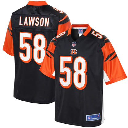 Cincinnati Bengals Carl Lawson Pro Line Black Football Jersey product image