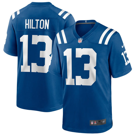 Indianapolis Colts T.y. Hilton Game Royal Football Jersey product image