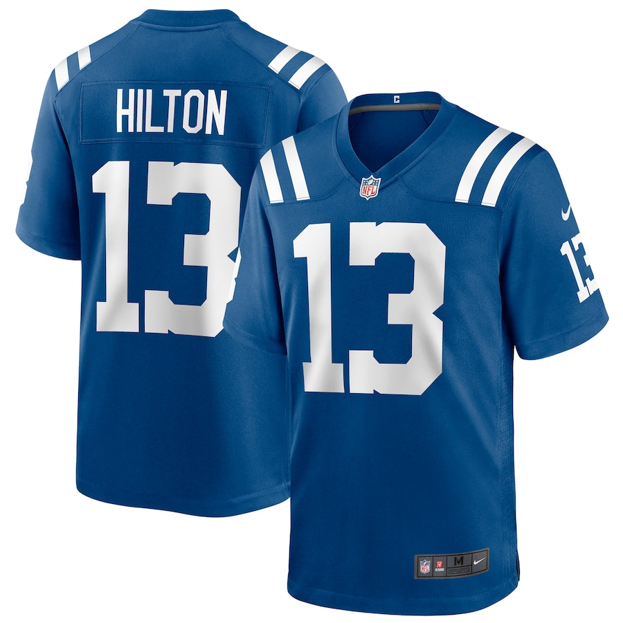 Indianapolis Colts T.y. Hilton Game Royal Football Jersey product image