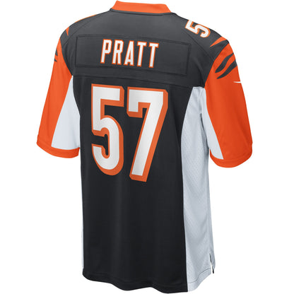 Cincinnati Bengals Germaine Pratt Game Black Football Jersey product image