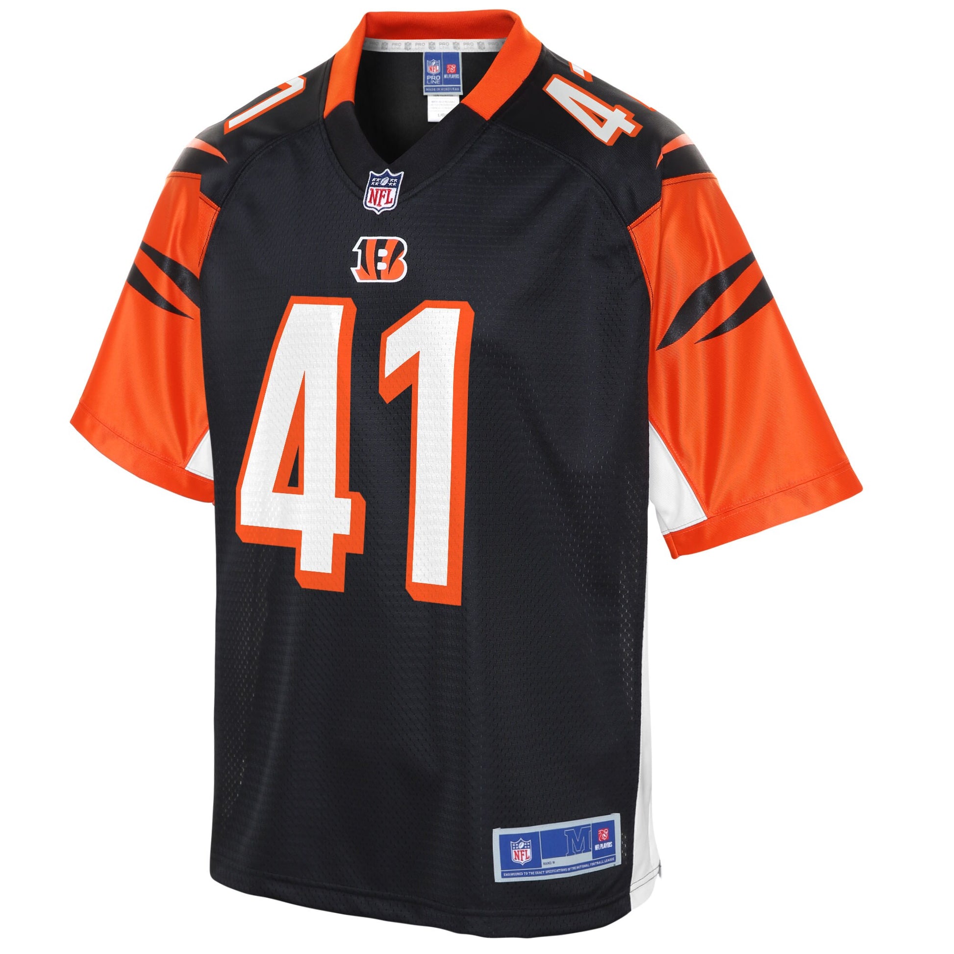 Cincinnati Bengals Trayvon Henderson Pro Line Big & Tall Black Football Jersey product image