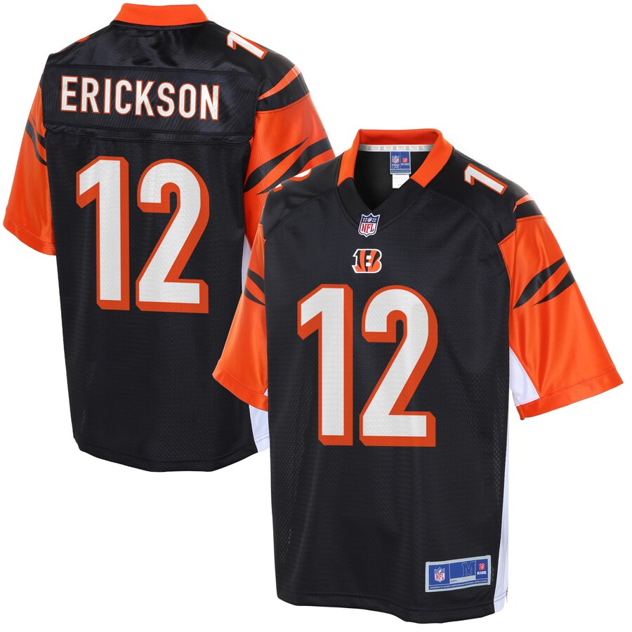 Cincinnati Bengals Alex Erickson Pro Line Black Football Jersey product image