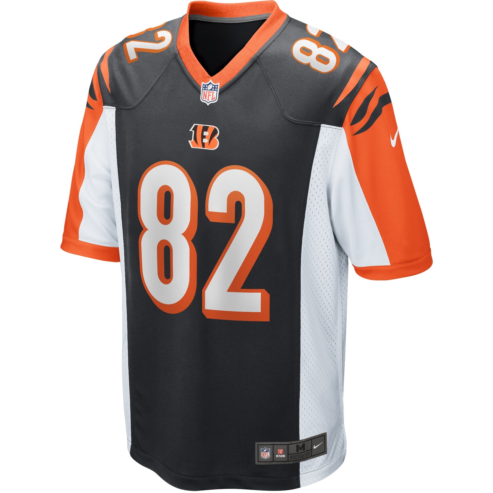 Cincinnati Bengals Cethan Carter Game Black Football Jersey product image