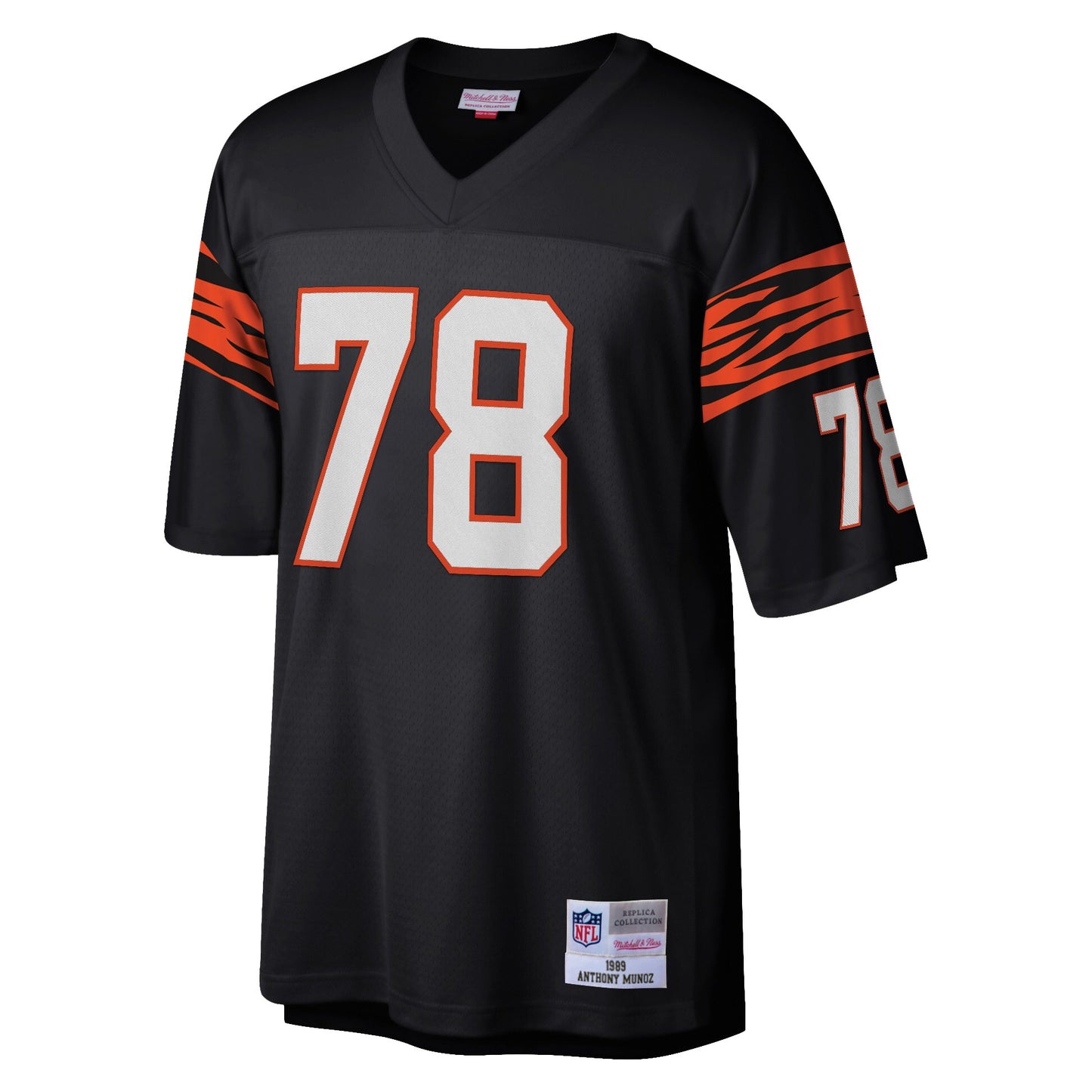 Cincinnati Bengals Anthony Munoz Legacy Black Football Jersey product image