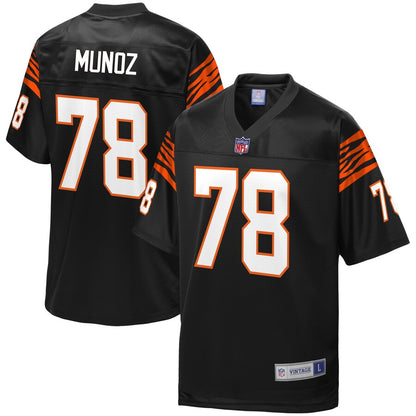 Cincinnati Bengals Anthony Munoz Pro Line Black Football Jersey product image