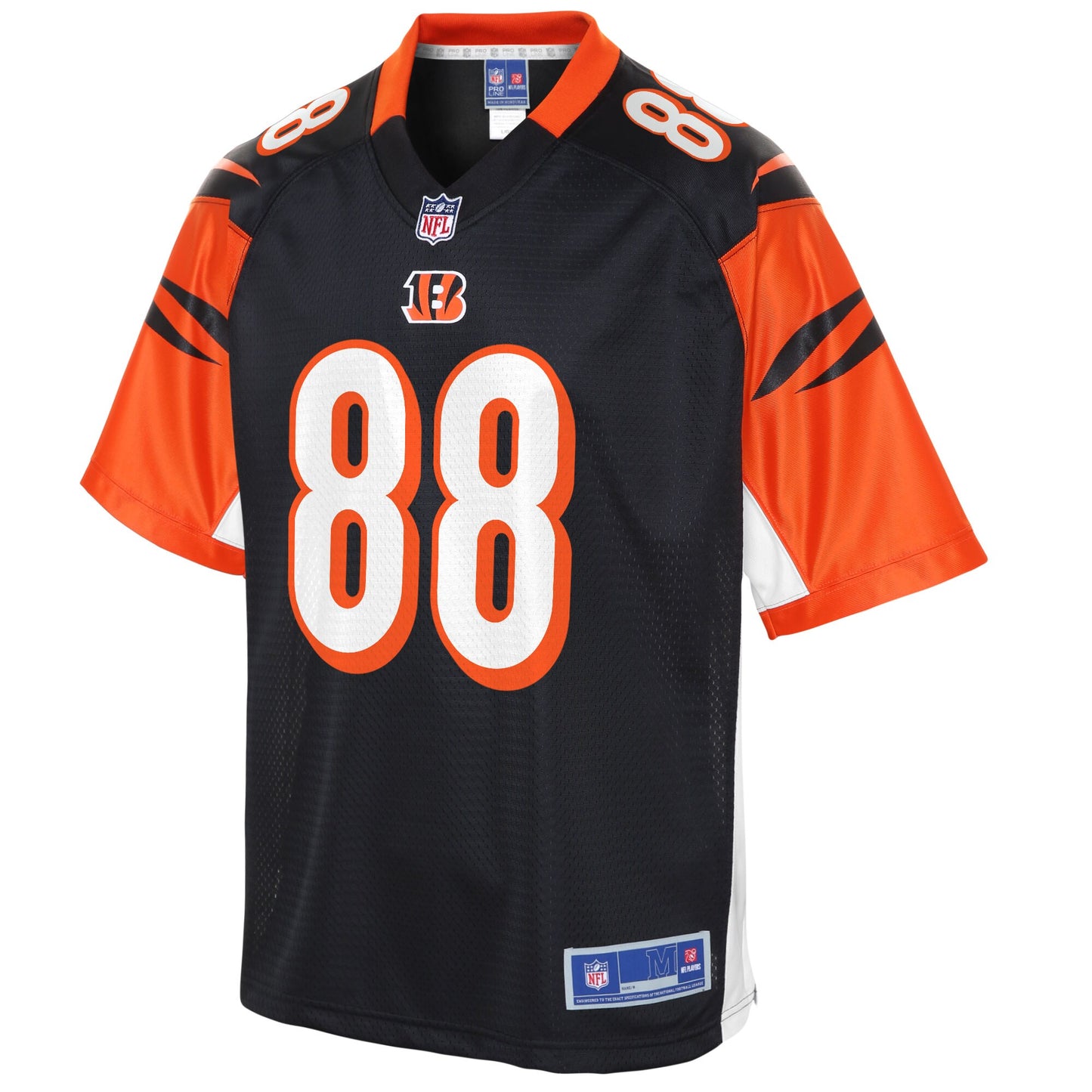 Cincinnati Bengals Jordan Franks Pro Line Black Football Jersey product image