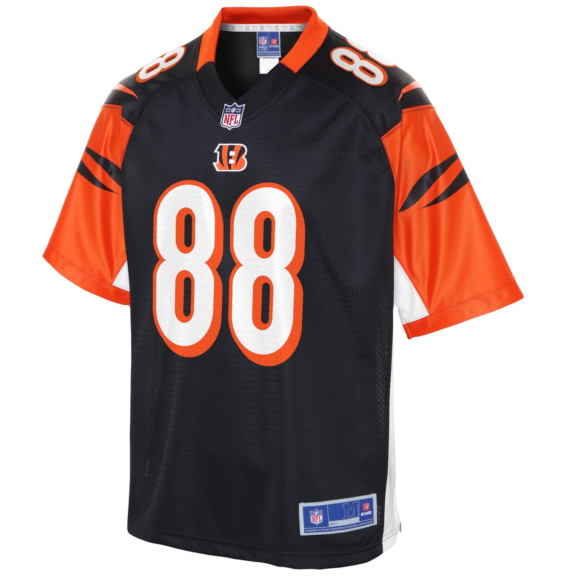 Cincinnati Bengals Jordan Franks Pro Line Black Football Jersey product image